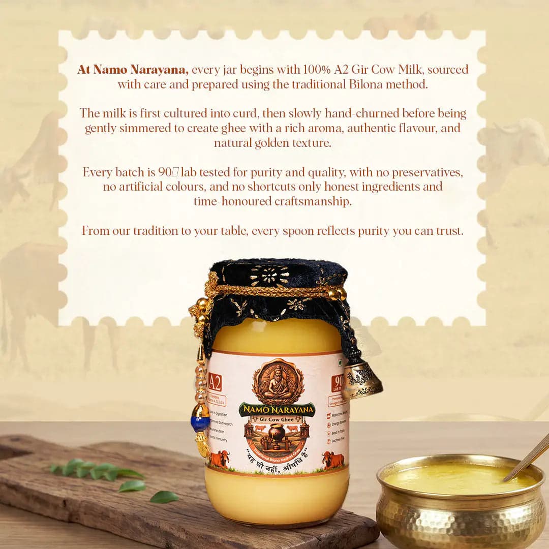 Pure A2 Gir Cow Ghee 1 Litre - photo 6